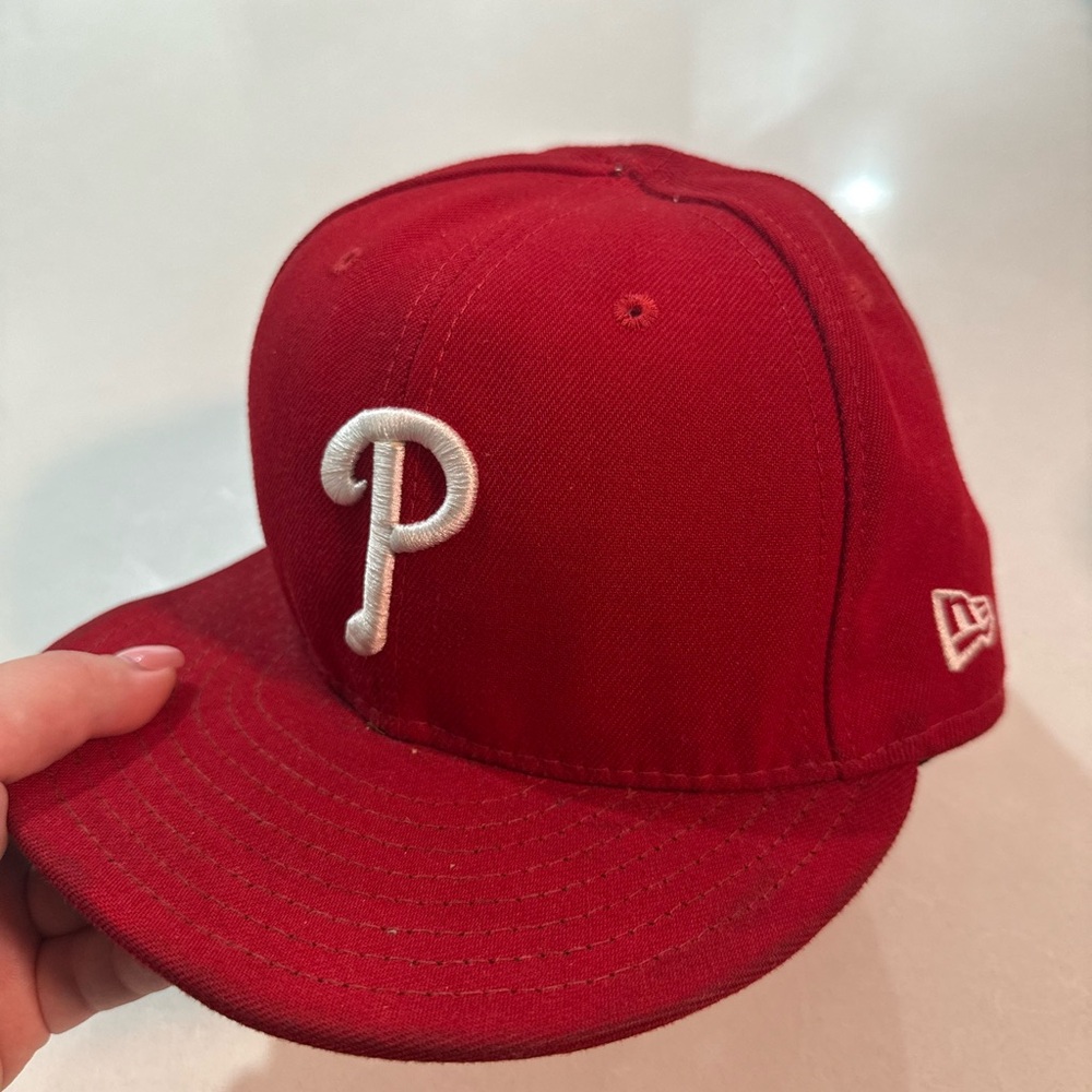 New Era Black and Red Fitted Cap